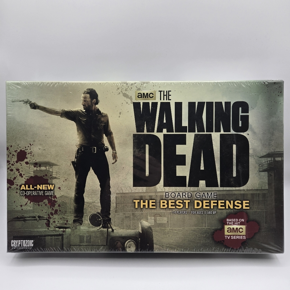 AMC The Walking Dead Zombie The Best Defense Board Game Cryptozoic Entertainment